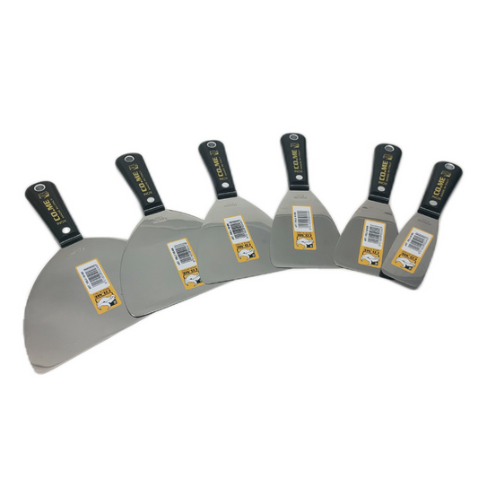 SPATULA 6 PACK - MIRROR POLISHED 150/120/100/80/60/40mm