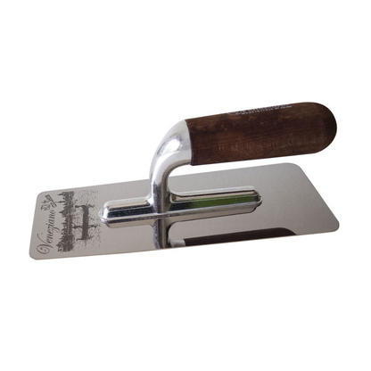 VENETIAN STUCCO FINISHING TROWEL - VENEZIANO WOODEN HANDLE 240x100mm